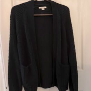 American Eagle Outfitters Black Cardigan Sweater